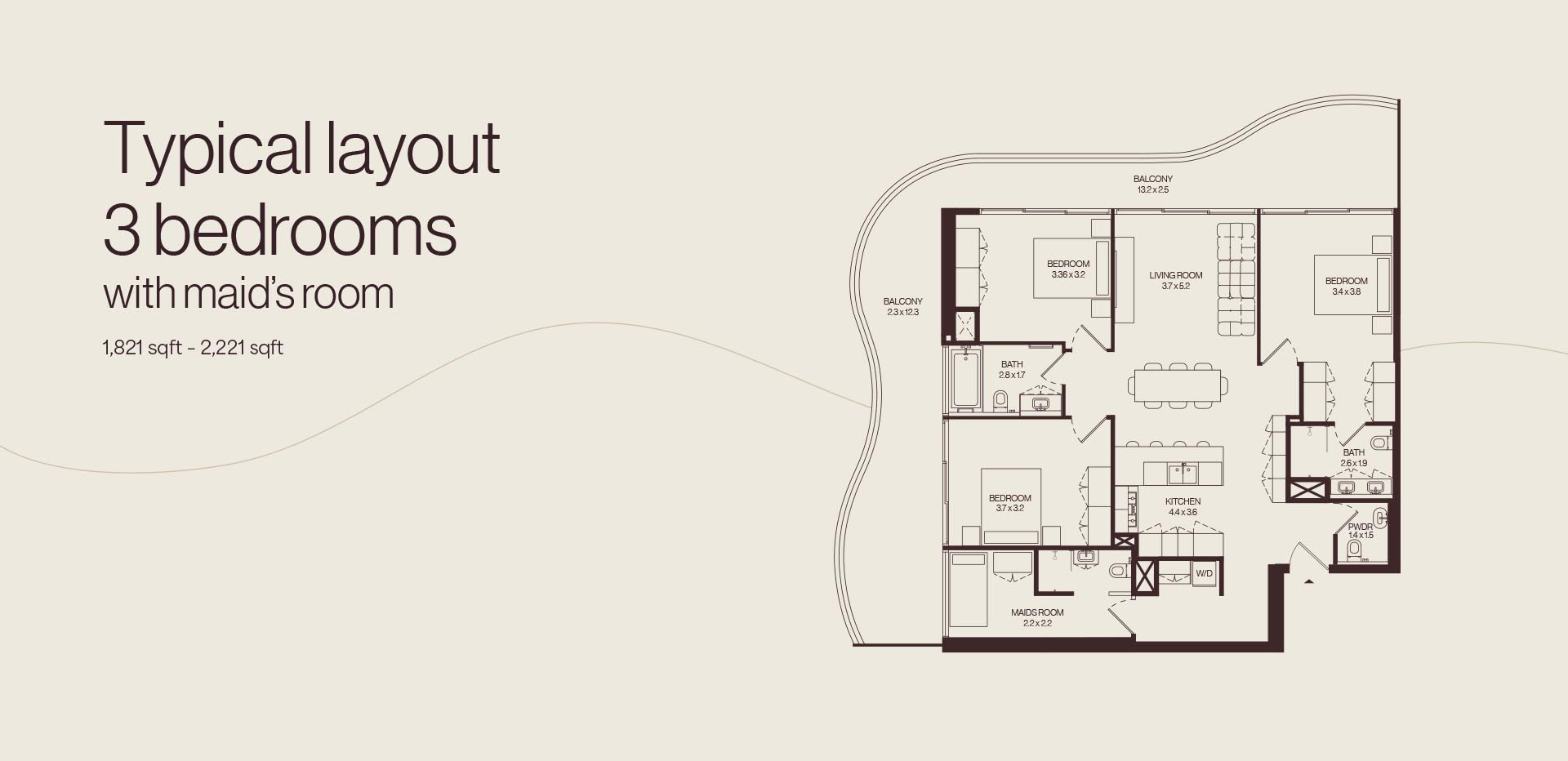 3 Bedroom